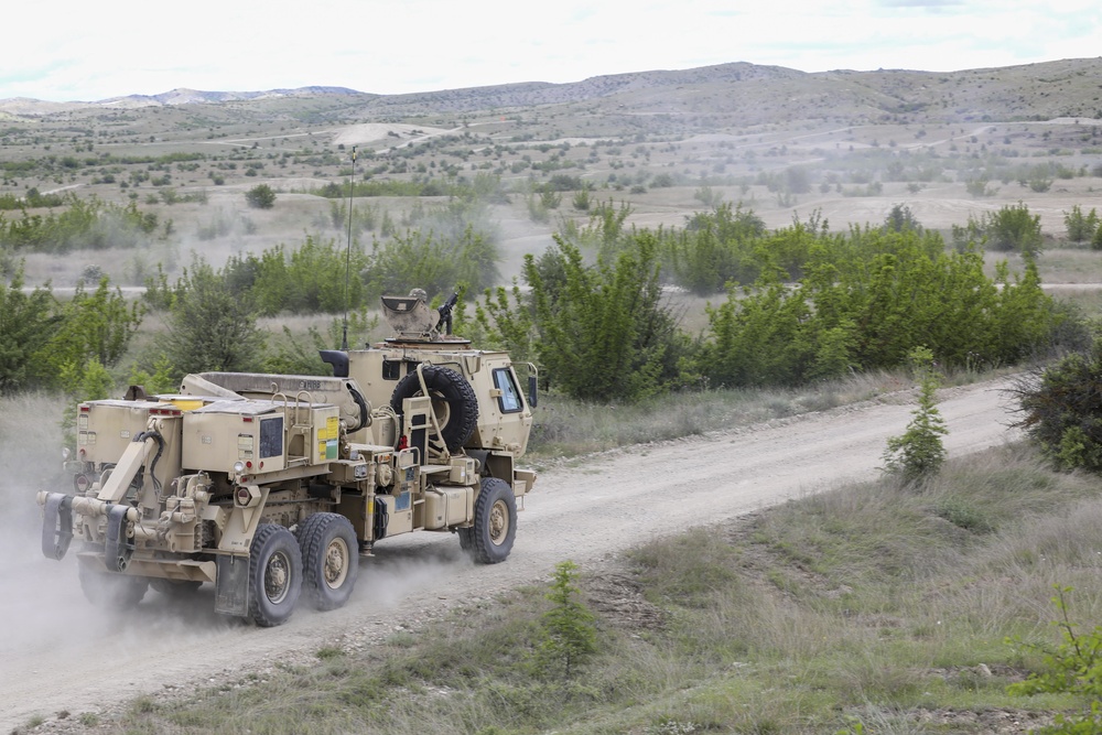 Florida Army National Guard participates in Gunnery table live fire exercise