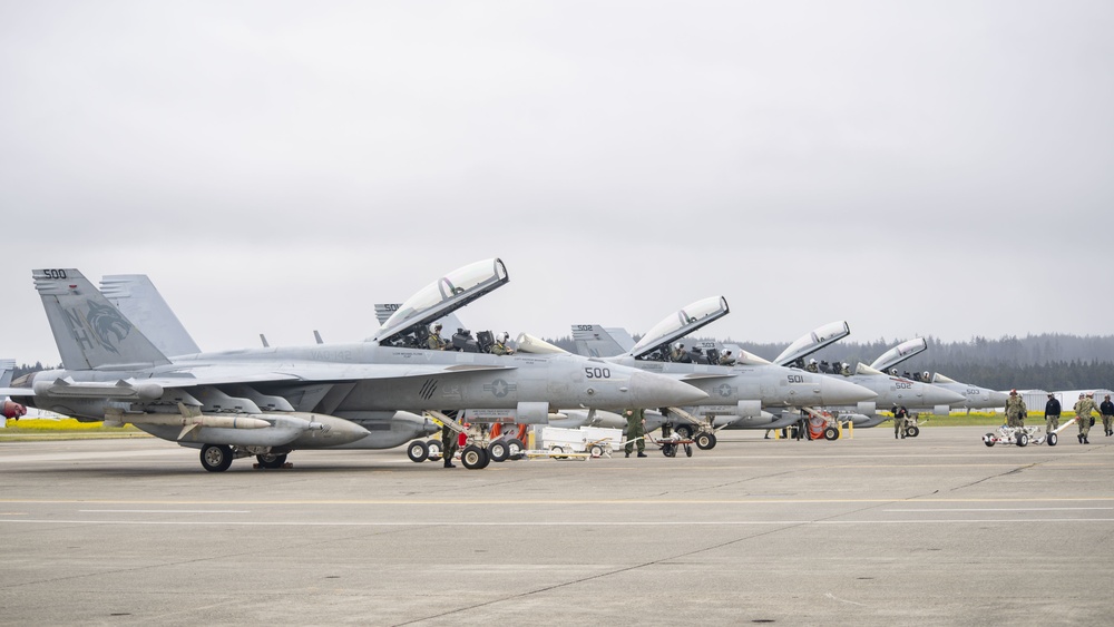 VAQ-142 Returns From Deployment