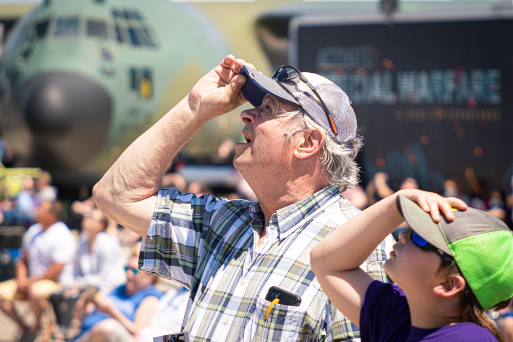 Sound of Speed Airshow flies for the community