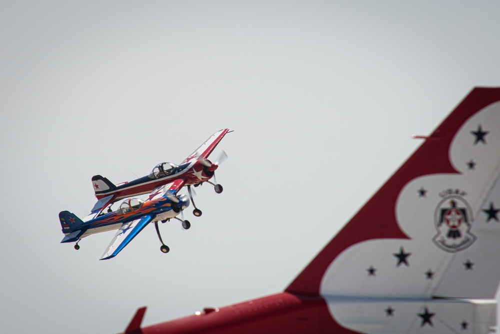 Sound of Speed Airshow flies for the community