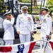 USS Topeka Conducts Change of Command