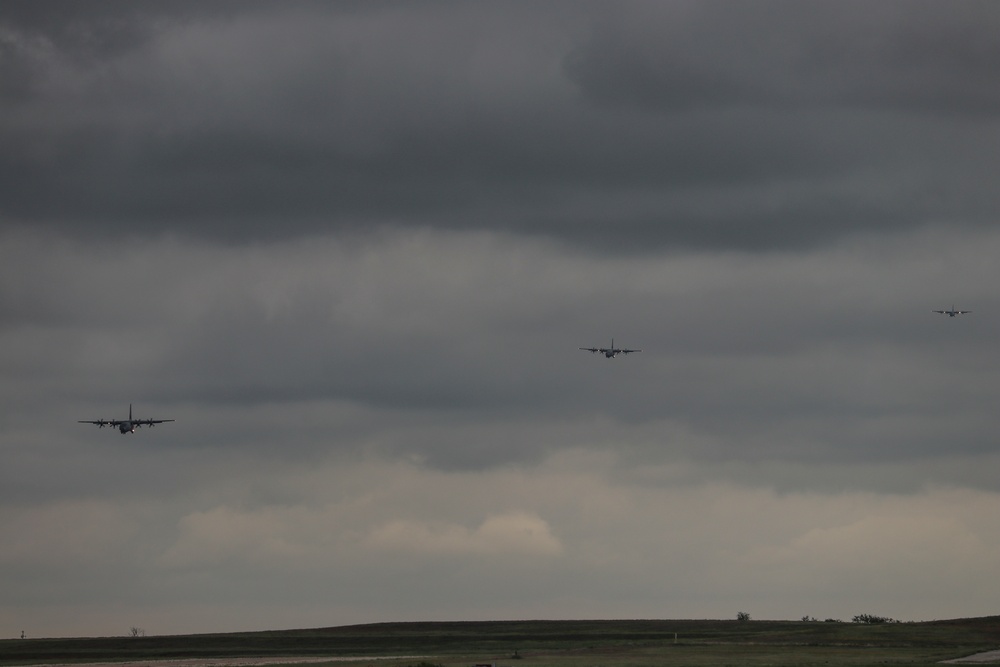 Families and Airmen welcome home 317th Airlift Wing members