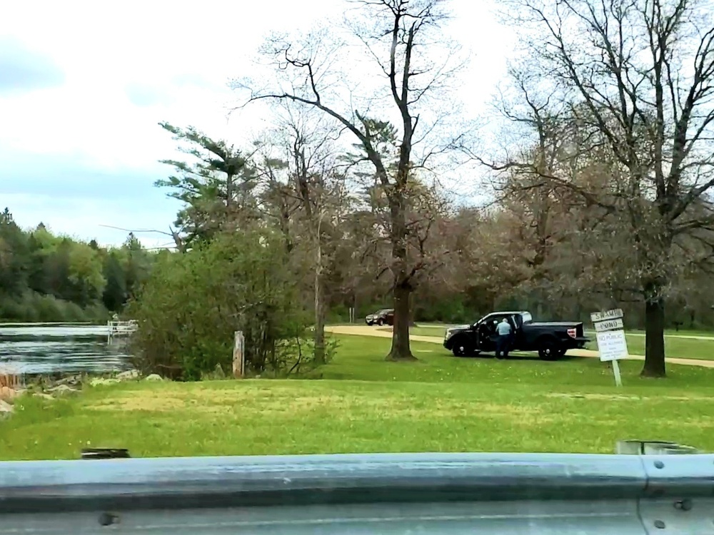 Fishing at Fort McCoy