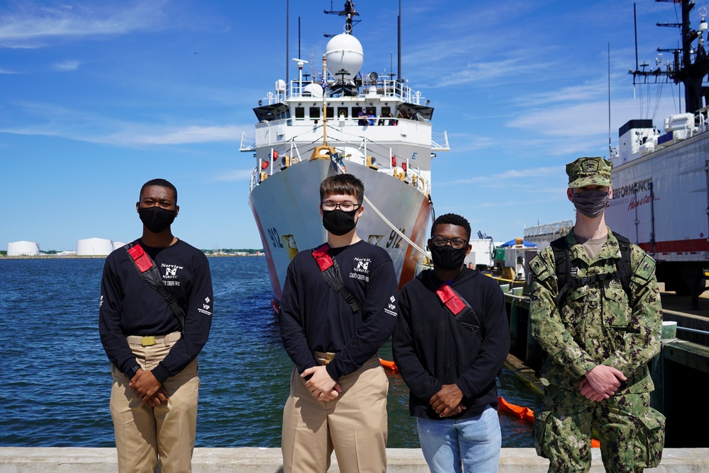 Cadet Mentorship Assistance Program holds kick-off event at Coast Guard Base Portsmouth
