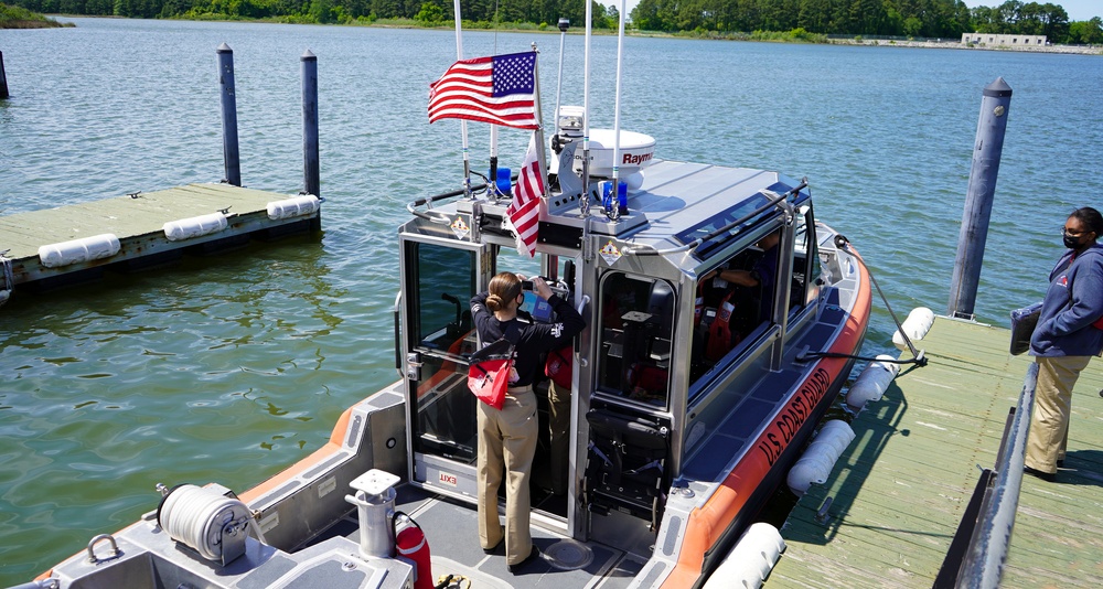 Cadet Mentorship Assistance Program holds kick-off event at Coast Guard Base Portsmouth