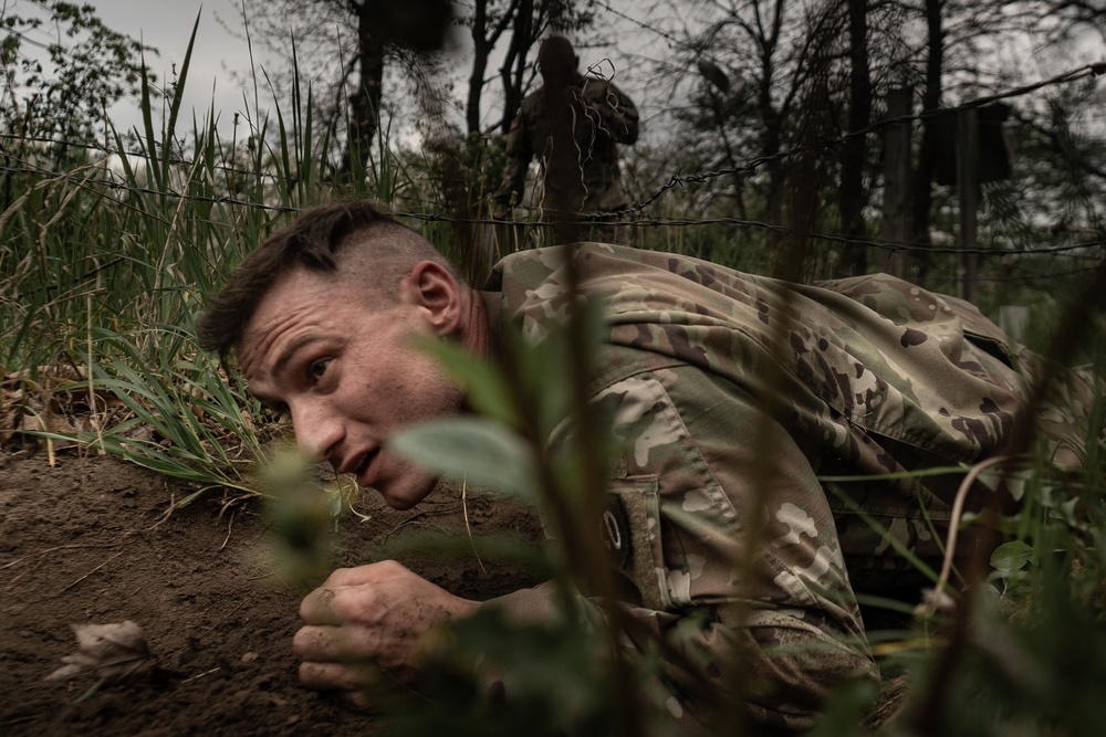 2021 U.S. Army Reserve Best Warrior Competition Obstacle Course
