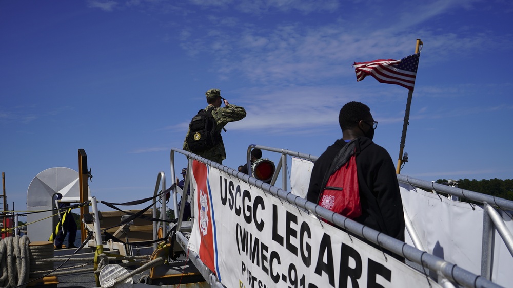 Cadet Mentorship Assistance Program holds kick-off event at Coast Guard Base Portsmouth