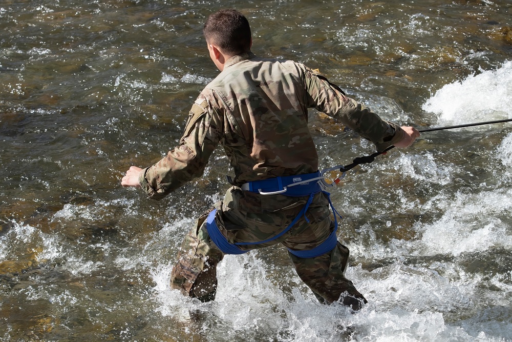 Learning the ropes of river crossing