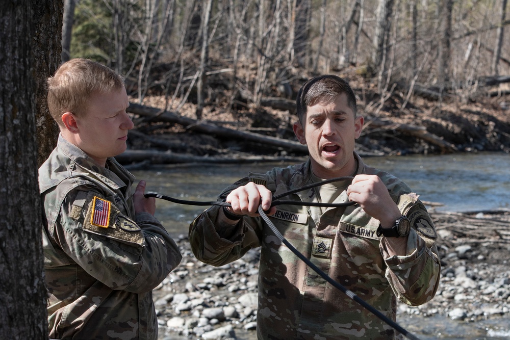 Learning the ropes of river crossing