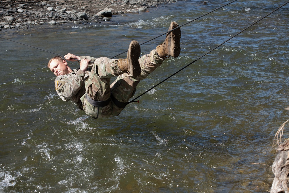 Learning the ropes of river crossing