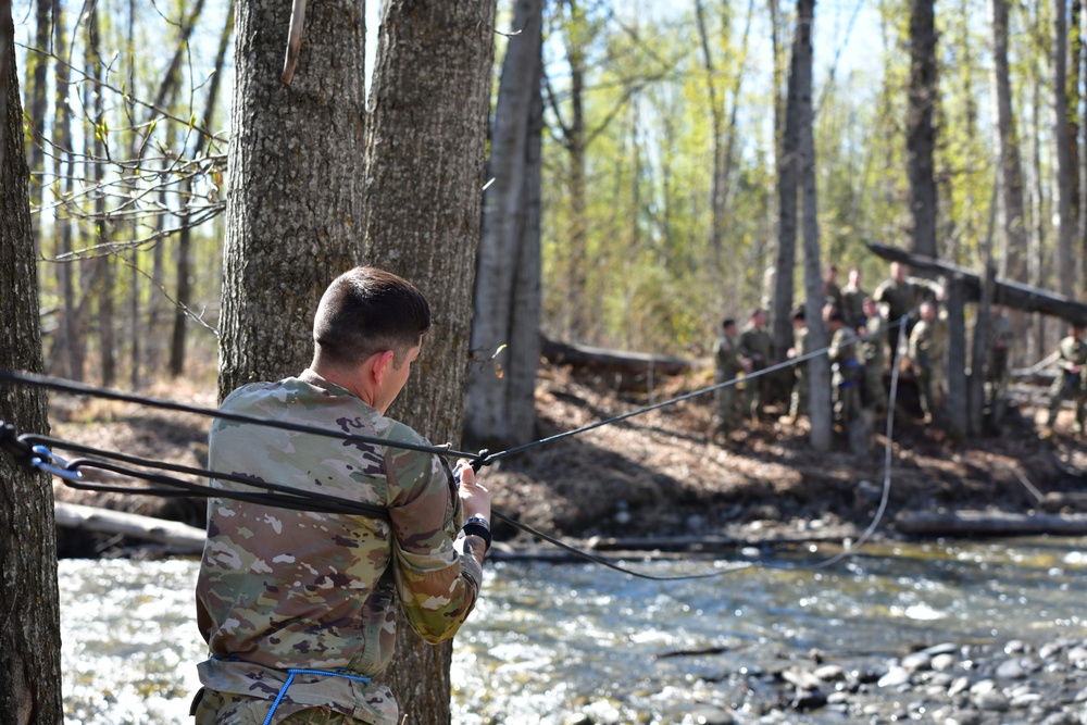 Learning the ropes of river crossing