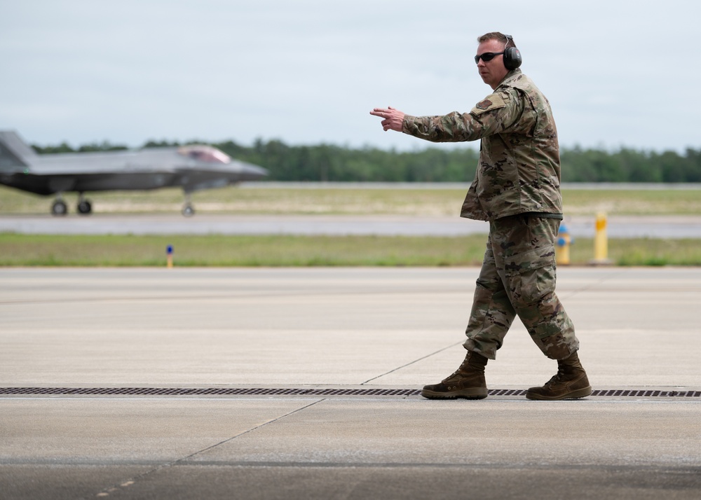 Kingsley Travels to Support 33rd FW as ADAIR