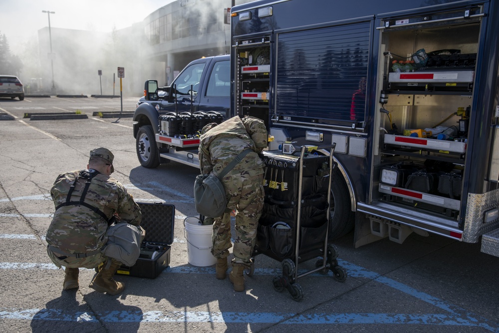 National Guard Civil Support Teams, partner agencies conduct Exercise ORCA 2021