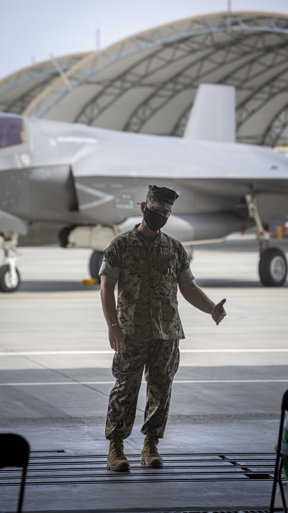 VMFA-121 relief and appointment ceremony