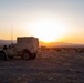 Rounds down range: Bravo Battery trains in supported convoy operations