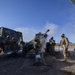 Rounds down range: Bravo Battery trains in supported convoy operations