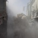 Bravo Battery trains in supported convoy operations