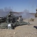 Bravo Battery trains in supported convoy operations