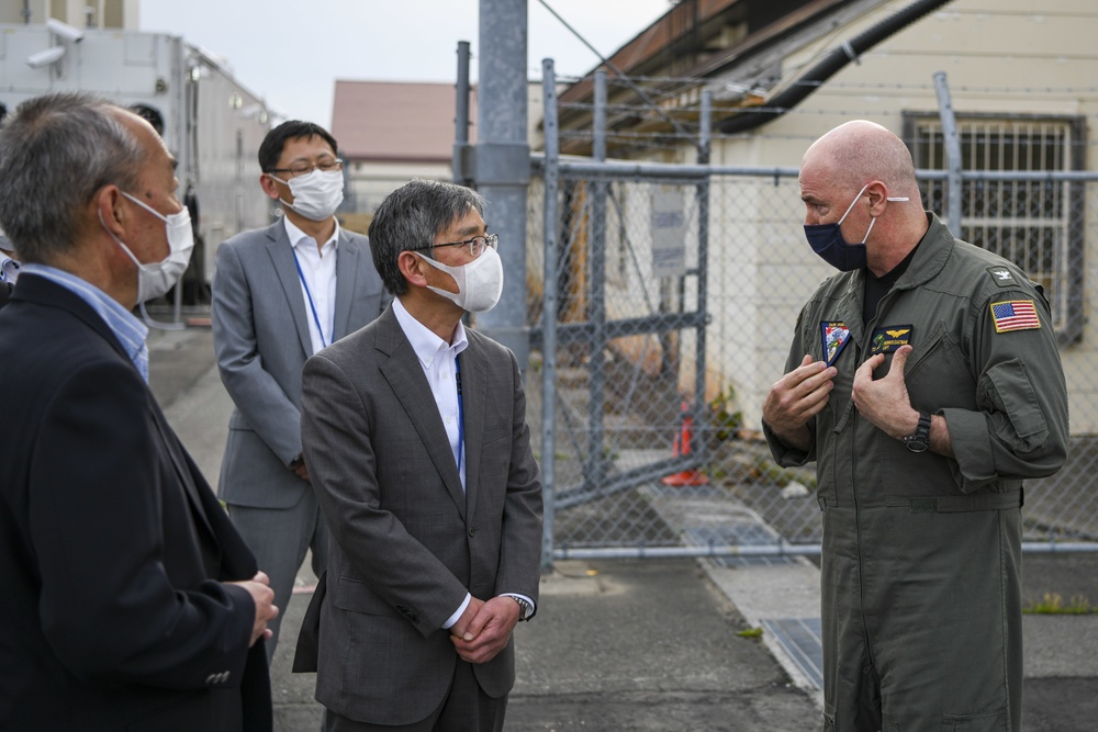 Tohoku Defense Bureau Visits NAF Misawa