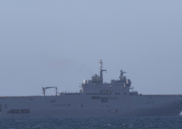 French Navy Vessels Visit CFAO White Beach Naval Facility