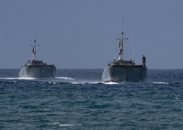 French Navy Vessels Visit CFAO White Beach Naval Facility