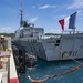 French Navy Vessels Visit CFAO White Beach Naval Facility