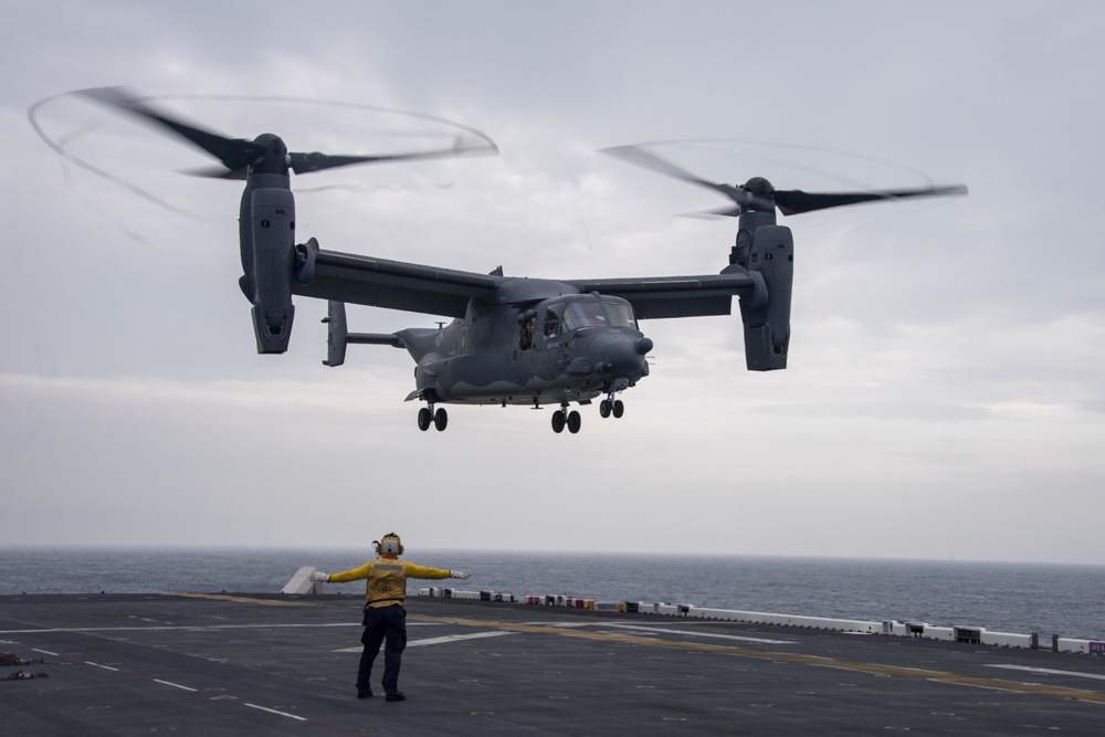 USS America Conducts Flight Operations