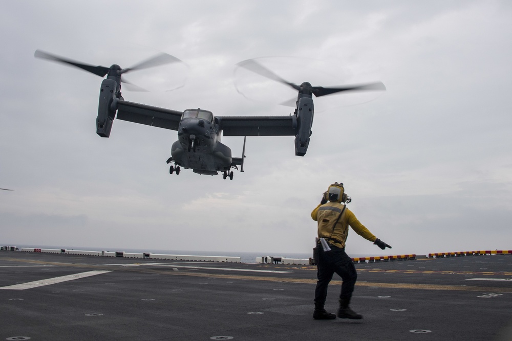 USS America Conducts Flight Operations