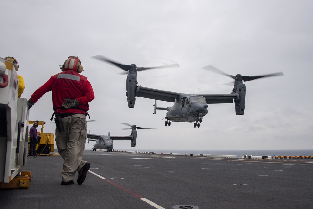 USS America Conducts Flight Operations