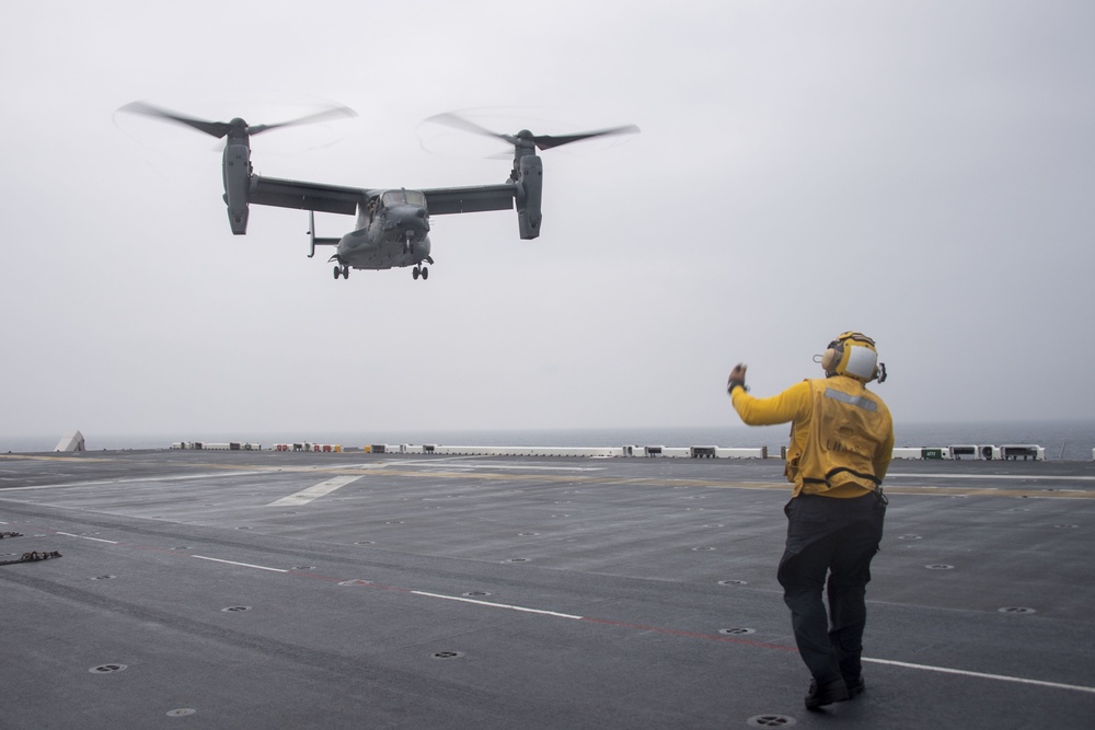 USS America Conducts Flight Operations