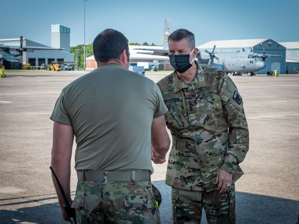 Chief of the National Guard Bureau visits Connecticut Guard