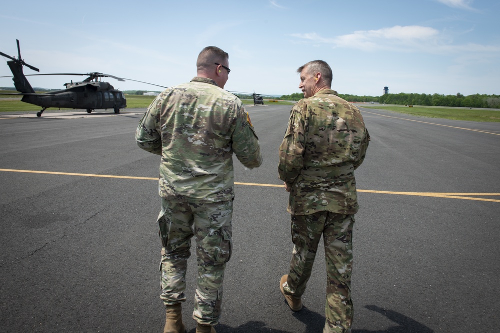 Chief of the National Guard Bureau visits Connecticut Guard