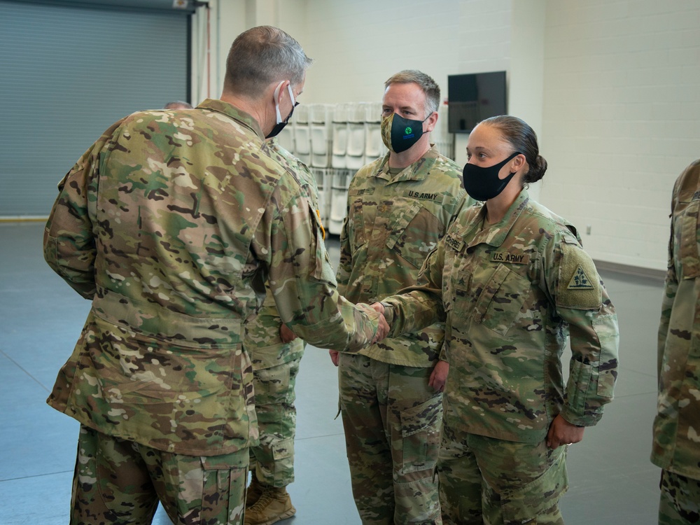 Chief of the National Guard Bureau visits Connecticut Guard