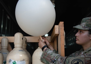 CJTF-HOA weather balloon launch