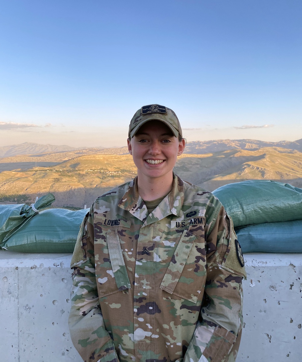 Profiles in Space: Sgt. Ashley Loving, a supply sergeant in the 11th Missile Defense Battery