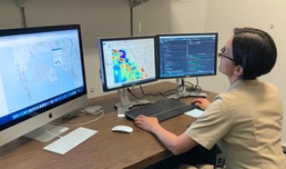 NPS Student Uses Multidisciplinary Approach to Study Sea Level Rise at Navy Installation