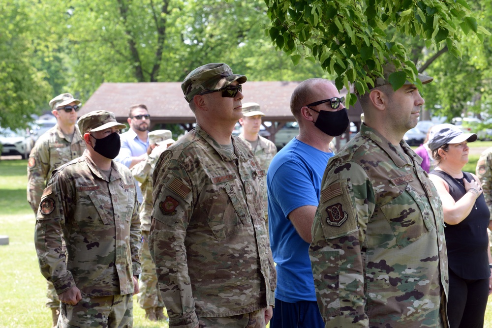 U.S. Air Force Master Sergeant selects named at Wright-Patt party.