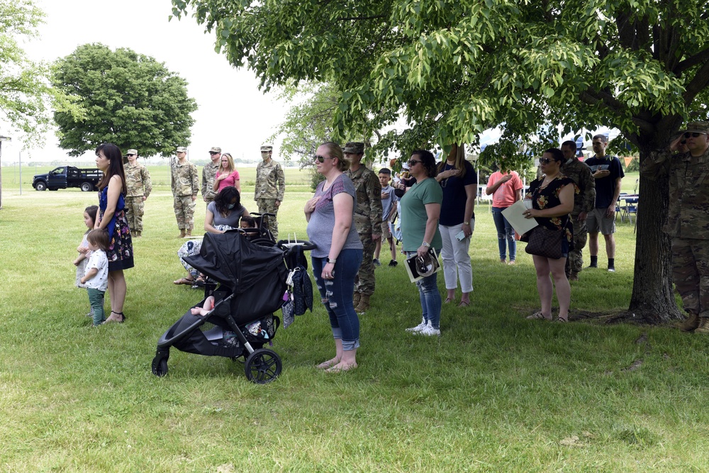 U.S. Air Force Master Sergeant selects named at Wright-Patt party.