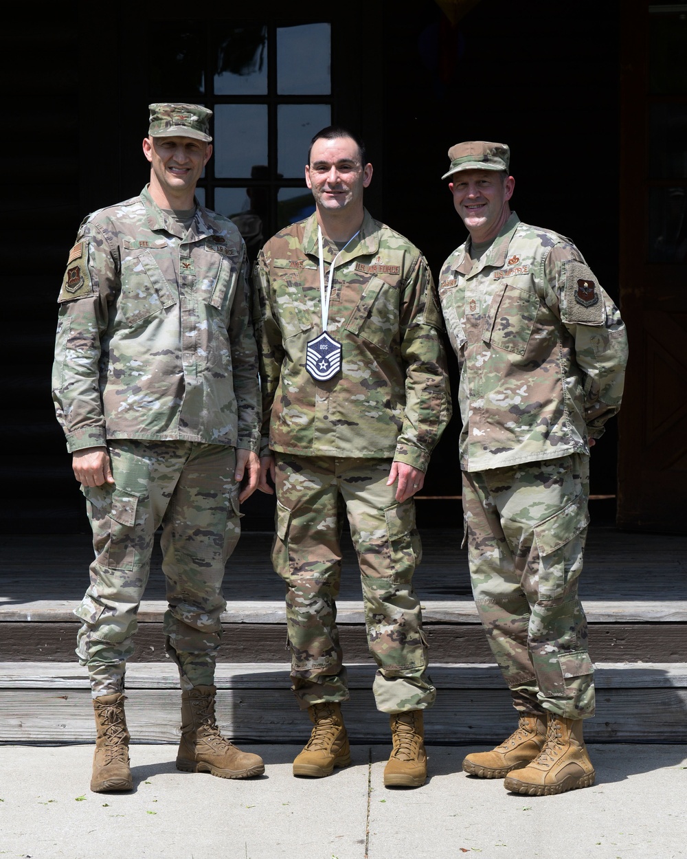 U.S. Air Force Master Sergeant selects named at Wright-Patt party.