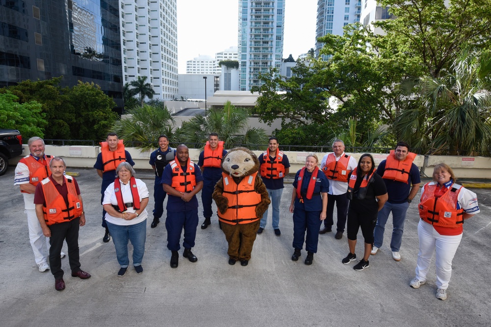 Coast Guard participates in Wear Your Life Jacket at Work Day