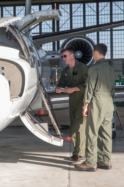Celebrating 109 years of Marine Corps Aviation: UC-35D Cessna Pilots [Image 1 of 5]