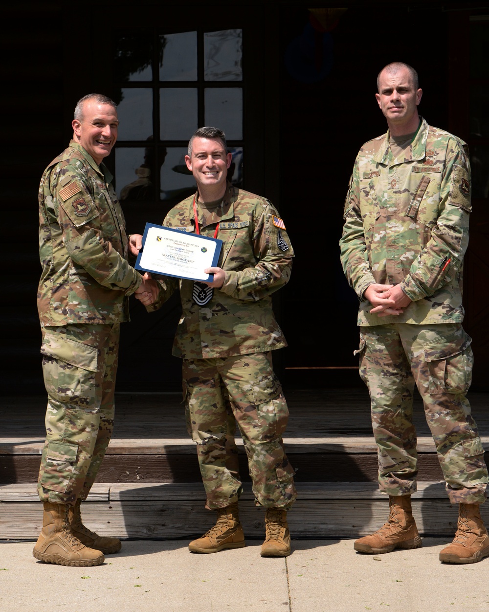 U.S. Air Force Master Sergeant selects named at Wright-Patt party.