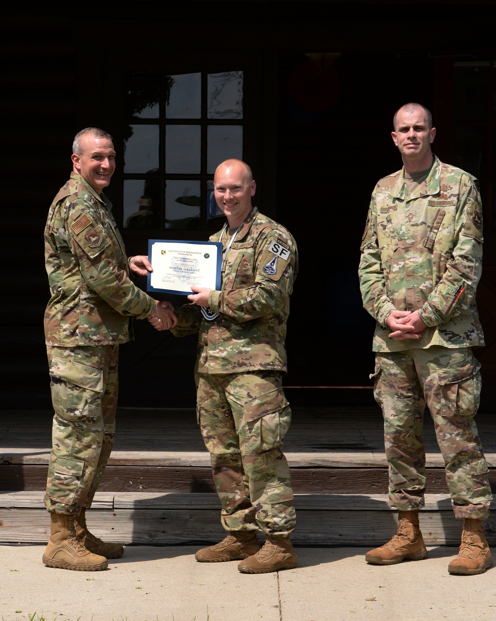 U.S. Air Force Master Sergeant selects named at Wright-Patt party.