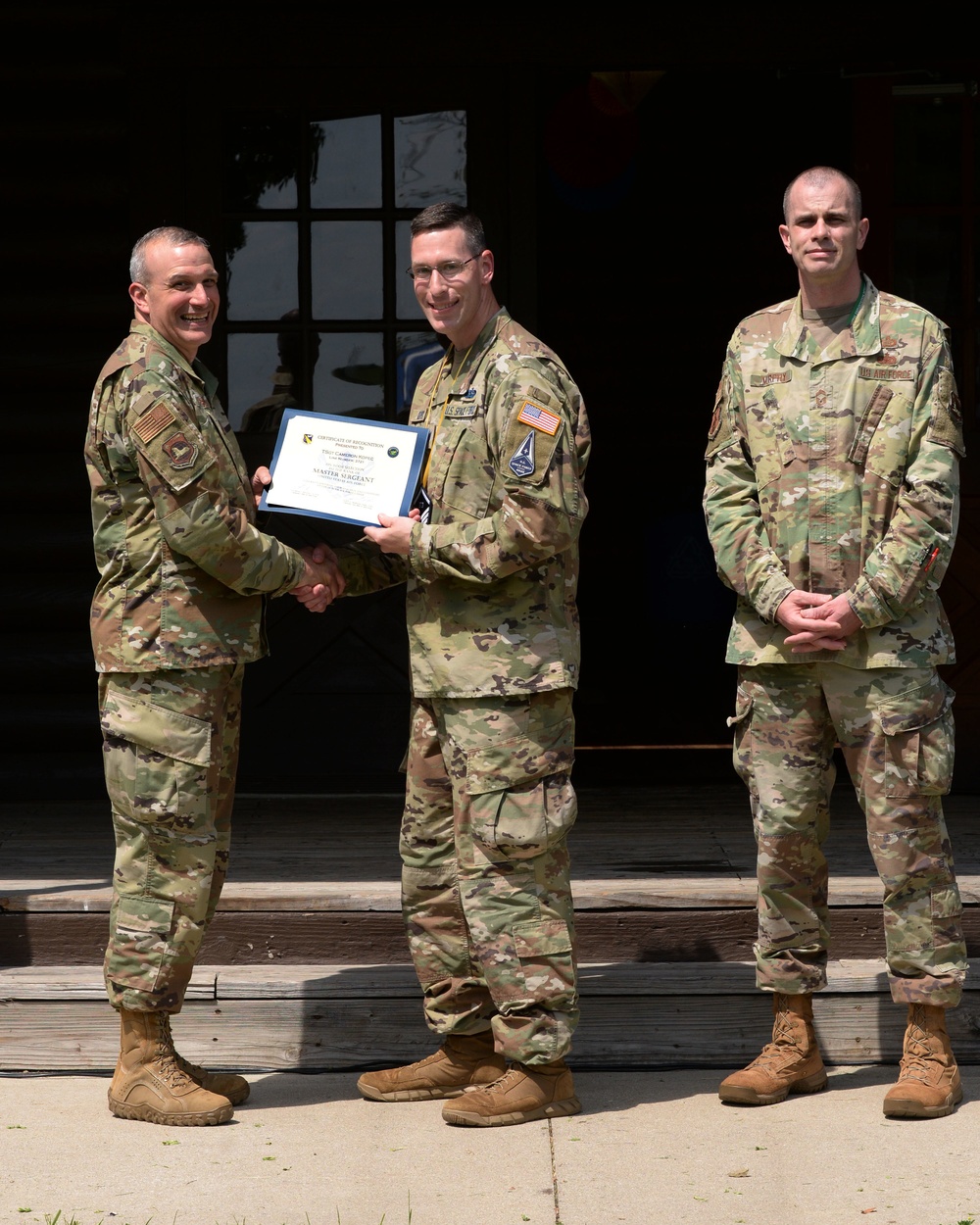 U.S. Air Force Master Sergeant selects named at Wright-Patt party.