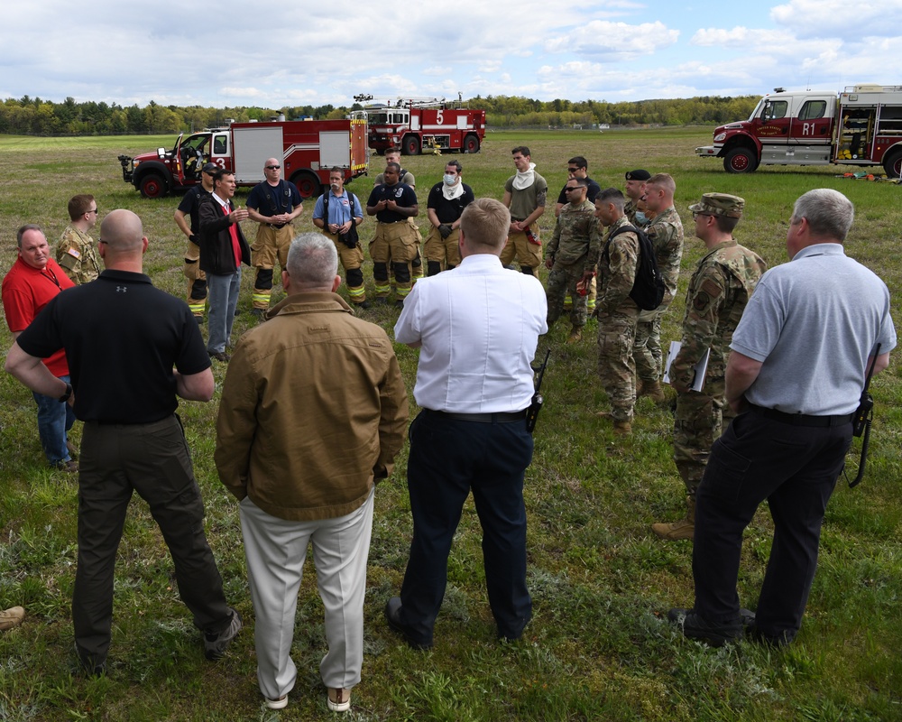 104th Fighter Wing trains for incident response