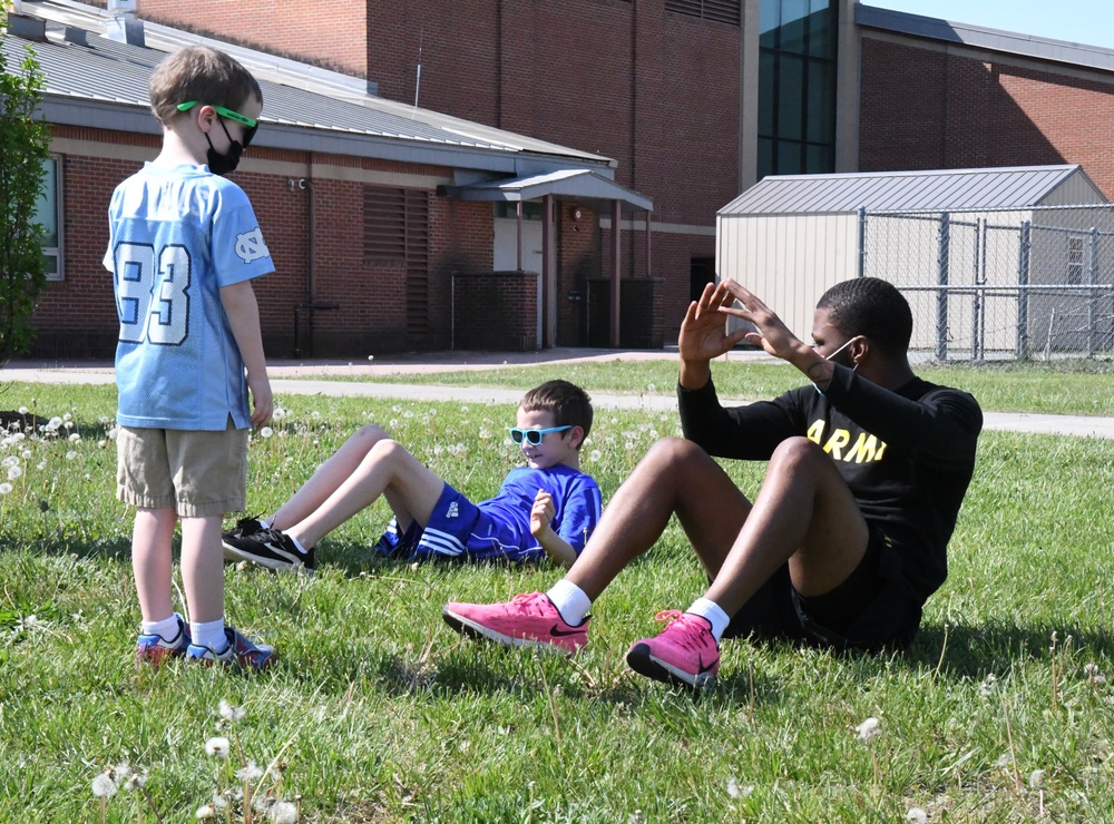 Story Walk combines reading and fitness for Fort Drum youth