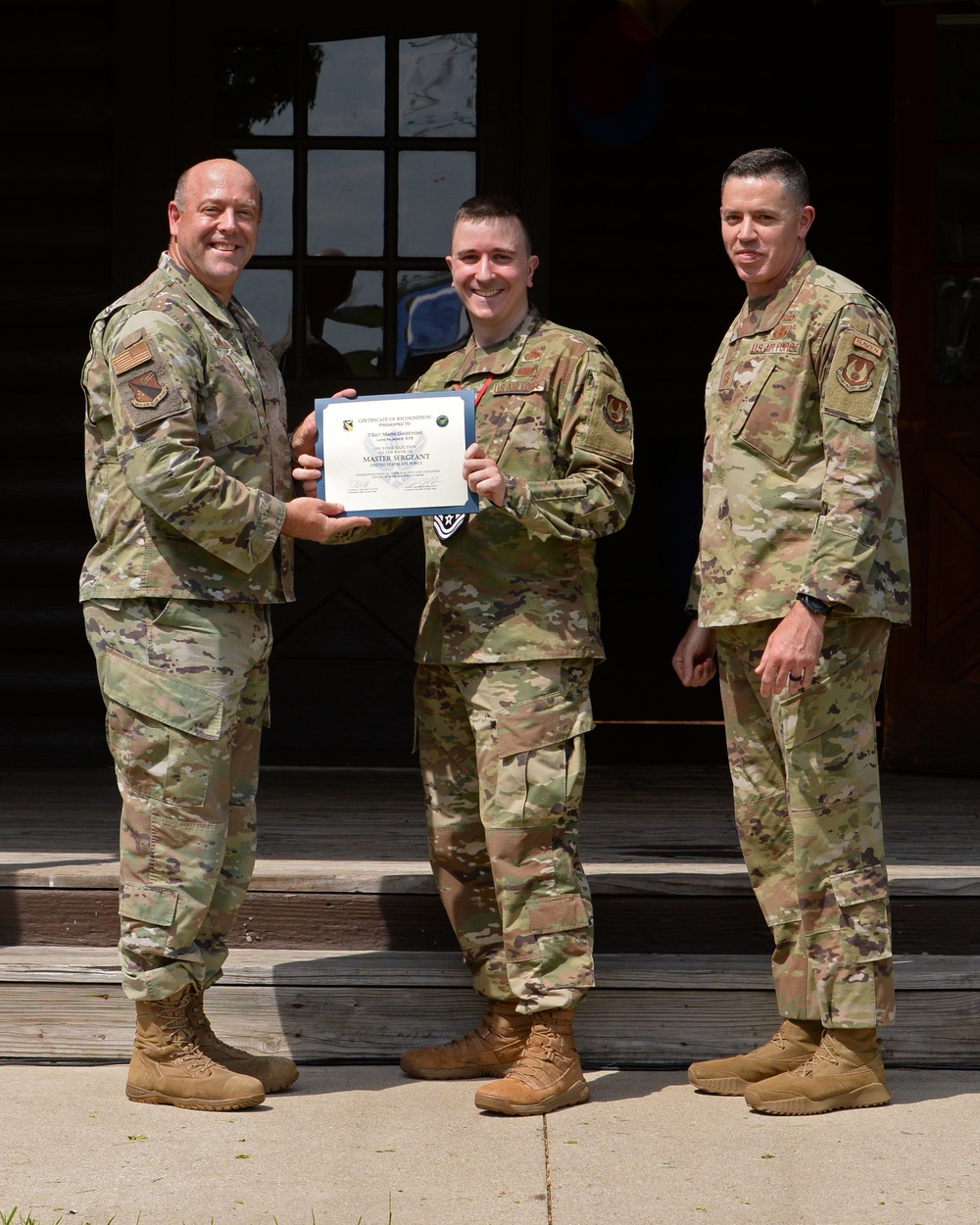 U.S. Air Force Master Sergeant selects named at Wright-Patt party.