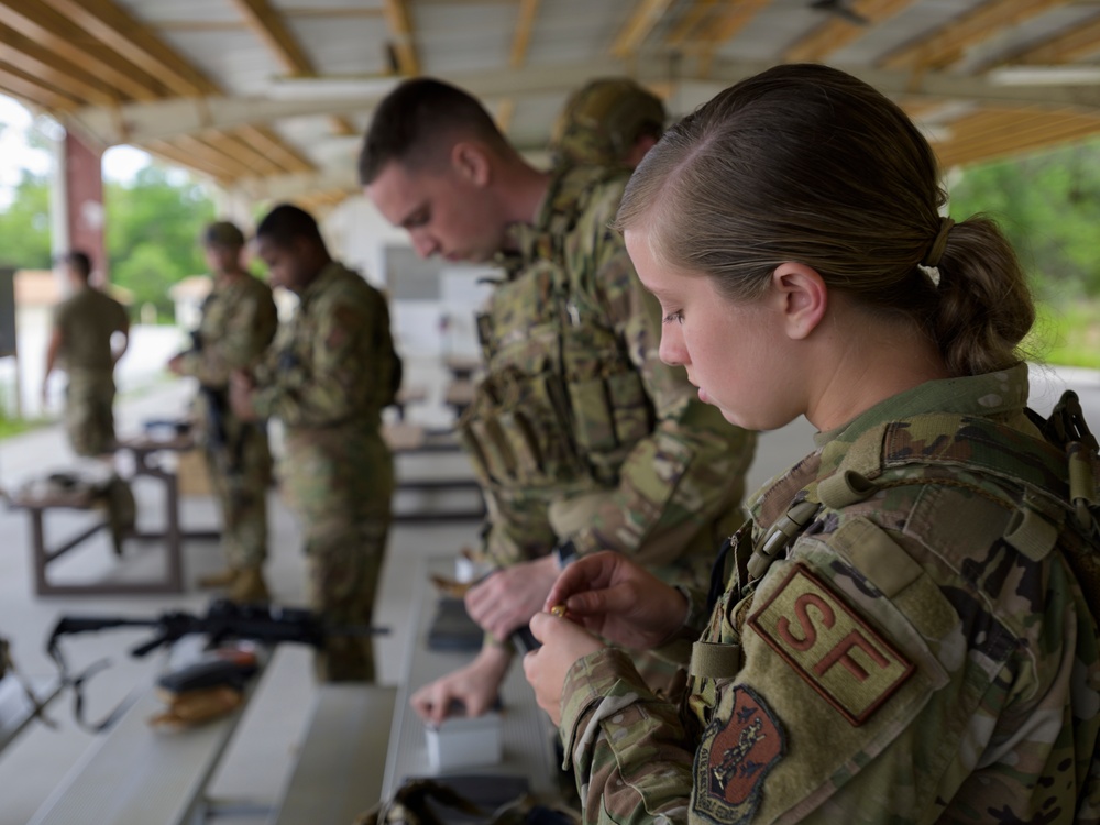 Georgia Air Guard security forces hone combat skills during readiness training