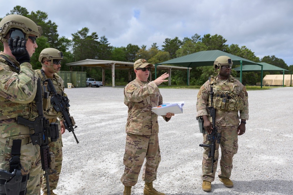 Georgia Air Guard security forces hone combat skills during readiness training