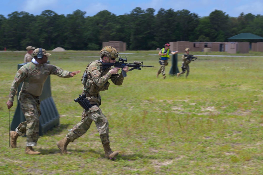 Georgia Air Guard security forces hone combat skills during readiness training